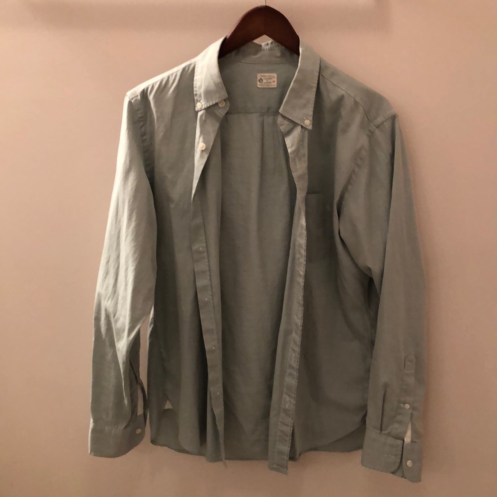 J crew pinpoint oxford button up